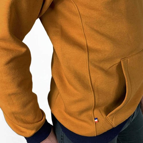 Sweat Ocre Renaissance SOBO, ecoresponsable et made in France